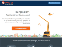 Tablet Screenshot of banjer.com